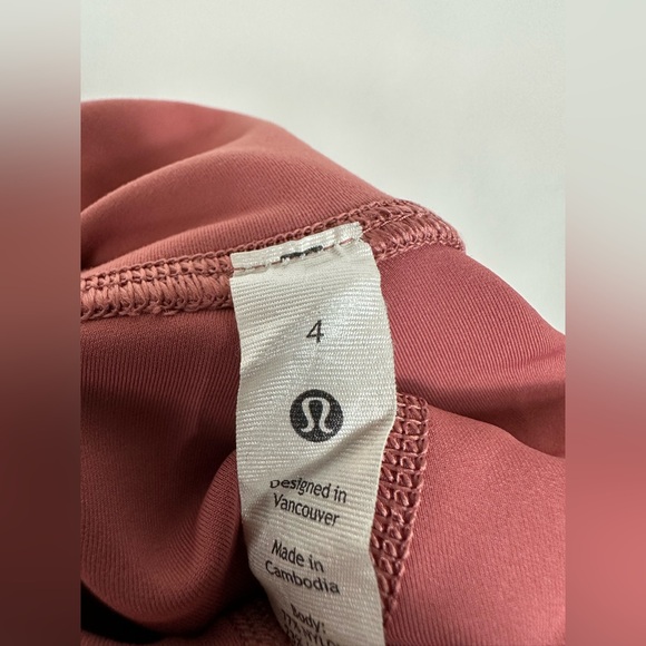 Lululemon Align High Rise Pant 28" Size 4 Color Chianti - Picture 7 of 12